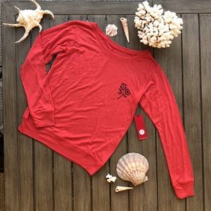 🌴🔆ELEMENT- ROSE ART LONG SLEEVE SHIRT🔆🌴